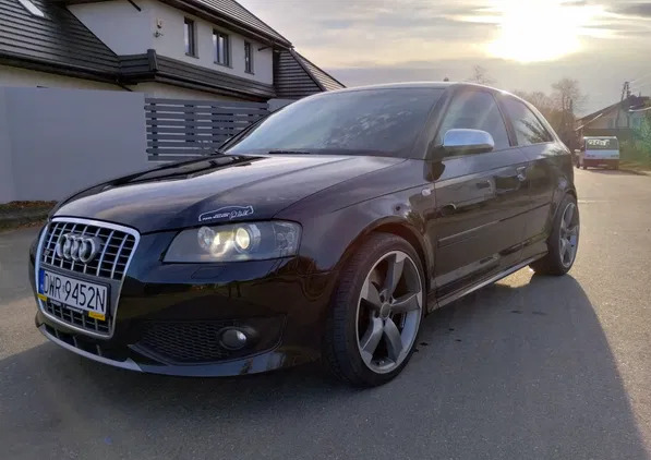 opolskie Audi S3 cena 36999 przebieg: 218257, rok produkcji 2007 z Siechnice